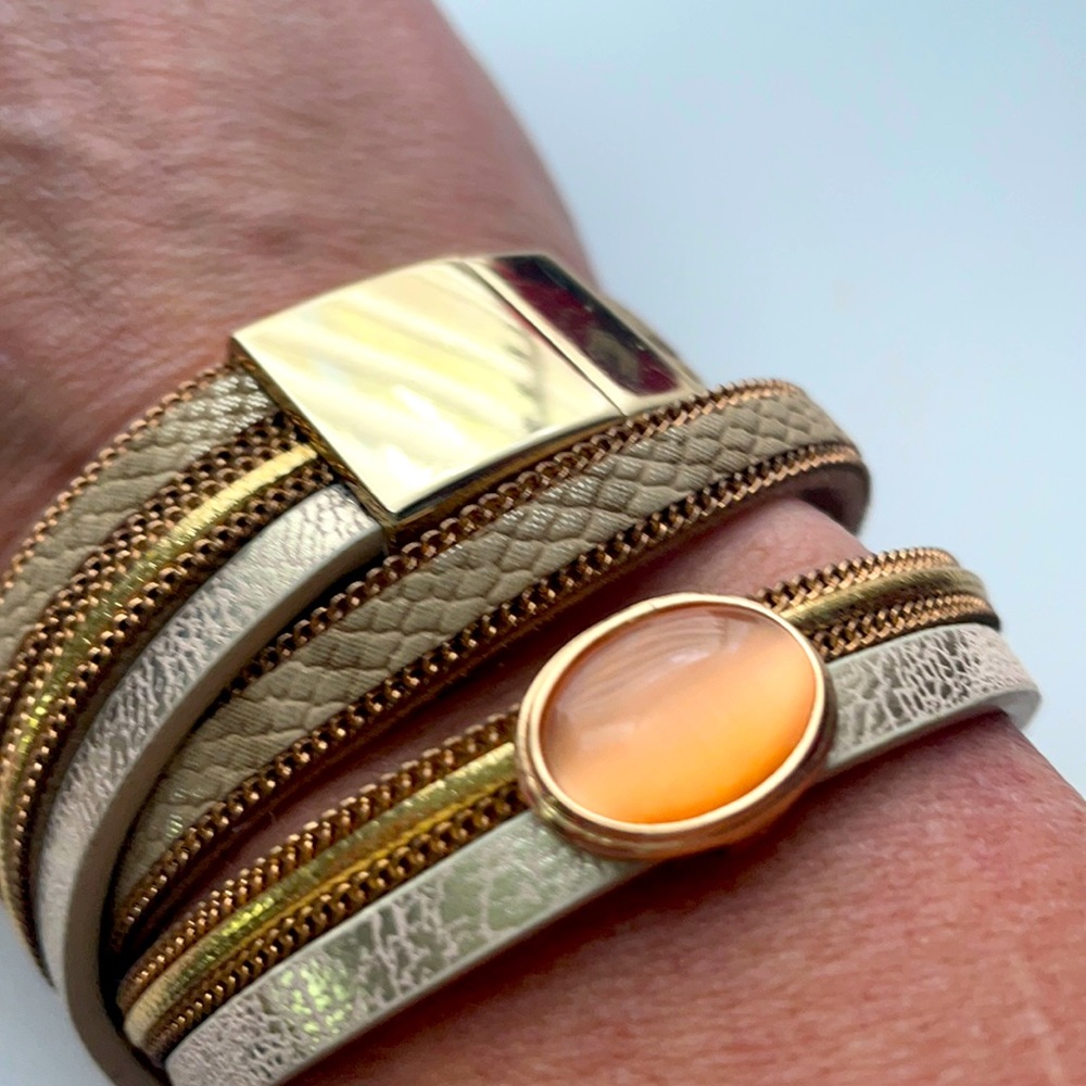 Wrap Bracelet or can be worn as a choker